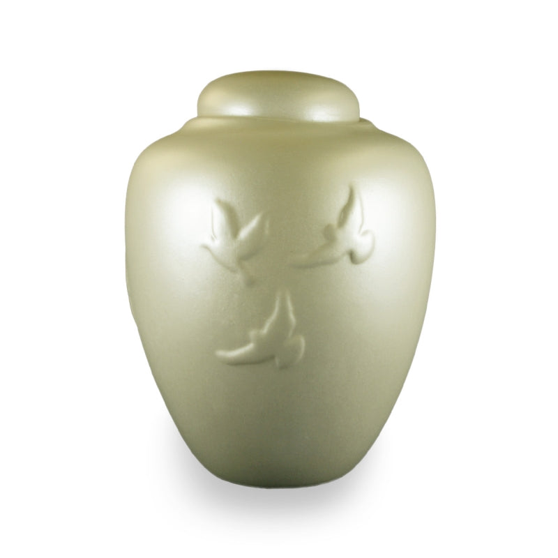 LIBER WHITE biodegradable urn