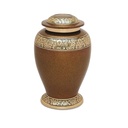 SAMAEL brass urn