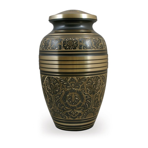 [701003700] Brass urn DORIA