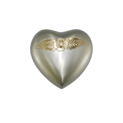 [711000200] ALACOR GRAY heart locket