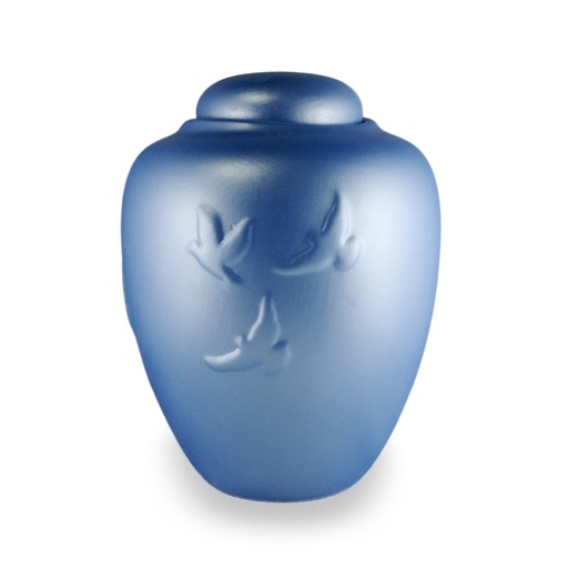 [705001300] Urna biodegradable LIBER BLUE