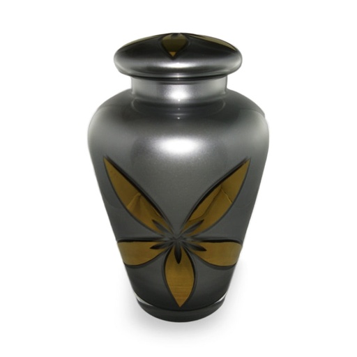 [703000400] FLOWER glass urn