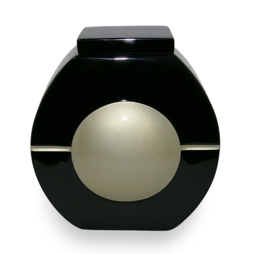 [708001200] ELIADE BLACK fiberglass urn