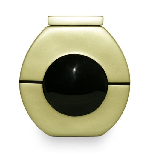 [708001100] ELIADE GOLD fiberglass urn