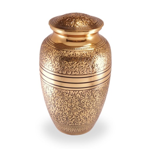 [701002000] EYAEL brass urn