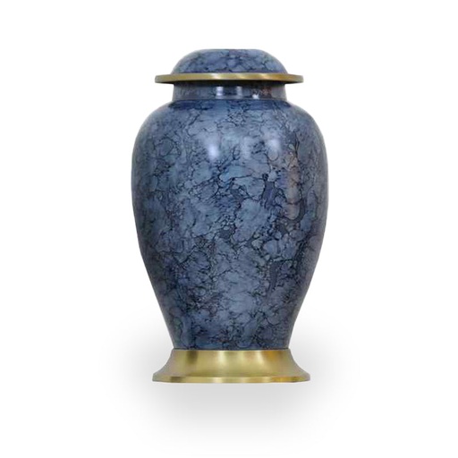 [701002700] LAPIS brass urn